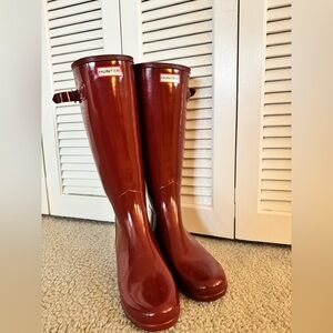 Hunter rain boots